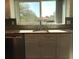 Kitchen sink and granite countertop with view at 1446 56Th W St # 1446, Bradenton, FL 34209