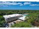 Aerial view of community center with pool at 2110 Hawthorne St, Sarasota, FL 34239