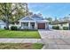 Charming craftsman style home with a spacious front yard at 2110 Hawthorne St, Sarasota, FL 34239