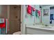 Bathroom with vanity, sink, and shower at 2901 26Th W St # 818, Bradenton, FL 34205