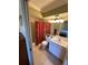 Clean bathroom with shower/tub combo and updated vanity at 3500 El Conquistador Pkwy # 331, Bradenton, FL 34210
