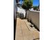 Private patio with landscaping, creating a tranquil outdoor space at 3500 El Conquistador Pkwy # 331, Bradenton, FL 34210