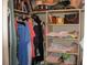 Large walk-in closet with shelving and hanging space at 3820 Ironwood Ln # 106-I, Bradenton, FL 34209