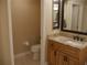 Small bathroom with toilet and single vanity at 5242 Parisienne Pl # 201, Sarasota, FL 34238