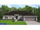 Rendering of a single-Gathering home with two-car garage at 5496 Azalea St, North Port, FL 34291