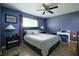 Cozy bedroom with a comfortable queen-size bed and ample closet space at 6079 Coral Way, Bradenton, FL 34207