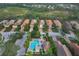 Stunning aerial view of the Wexford community at 11414 Hawick Pl, Lakewood Ranch, FL 34202