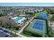 Community pool and tennis courts in Eagle Trace at 12706 Lake Silver Ave, Bradenton, FL 34211