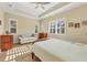 Bright and airy main bedroom with a comfortable bed and plenty of natural light at 12706 Lake Silver Ave, Bradenton, FL 34211