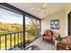 Screened balcony overlooking tranquil waterway at 1519 Pelican Point Dr # 292, Sarasota, FL 34231