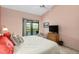 This is another view of the main bedroom in this lovely home at 1519 Pelican Point Dr # 292, Sarasota, FL 34231