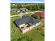 Aerial view showing house and private backyard at 1953 Wheeling Ave, North Port, FL 34288