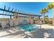 Enjoy a relaxing soak in the community hot tub under a pergola at 2324 Springhaven Ln, Bradenton, FL 34211