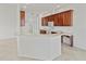 Well-appointed kitchen with stylish countertops, modern appliances, and open design at 2603 River Woods Dr, Parrish, FL 34219