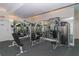 Well-equipped fitness center with various exercise machines at 415 L Ambiance Dr # C703, Longboat Key, FL 34228
