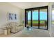 Spacious living room with amazing water views at 415 L Ambiance Dr # C703, Longboat Key, FL 34228
