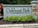 Oakhurst Park community entrance sign at 2271 50Th Street E Cir, Palmetto, FL 34221