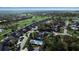 Aerial view of community near golf course at 3410 Avenida Madera # B, Bradenton, FL 34210