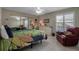 Bright bedroom with a comfortable bed and ample closet space at 3410 Avenida Madera # B, Bradenton, FL 34210