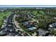 Aerial community view, showcasing homes and golf course at 3410 Avenida Madera # B, Bradenton, FL 34210
