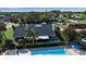 Aerial view of home near community pool at 3410 Avenida Madera # B, Bradenton, FL 34210