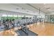 Well-equipped fitness center with cardio and weight machines at 535 Sanctuary Dr # C807, Longboat Key, FL 34228