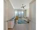 Bright home office with built-in desk and ample natural light at 535 Sanctuary Dr # C807, Longboat Key, FL 34228