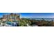 Oceanfront property with pool and lush tropical landscaping at 535 Sanctuary Dr # C807, Longboat Key, FL 34228