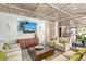 Relaxing lounge area with comfortable seating and large screen TV at 535 Sanctuary Dr # C807, Longboat Key, FL 34228