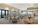Spacious clubhouse dining area with ample seating at 5431 Taliaferro Ct, Palmetto, FL 34221