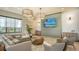 Relaxing clubhouse lounge with comfortable seating and large TV at 5431 Taliaferro Ct, Palmetto, FL 34221
