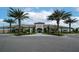 Community clubhouse with attractive landscaping and ample parking at 5431 Taliaferro Ct, Palmetto, FL 34221