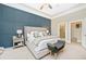 Luxurious main bedroom with a large bed and ensuite bathroom at 6249 Mesa Gln, Bradenton, FL 34203