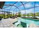 Enjoy this amazing screened pool and patio with stunning lake view at 6249 Mesa Gln, Bradenton, FL 34203