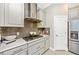 Modern kitchen with stainless steel appliances and gas cooktop at 6249 Mesa Gln, Bradenton, FL 34203