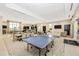 Modern community room with ping pong table at 6249 Mesa Gln, Bradenton, FL 34203