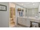 Bathroom with a vanity, toilet and shower at 8779 Midnight Pass Rd # 206H, Sarasota, FL 34242