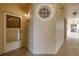 Building entryway with door and hallway view at 980 Cooper St # 302, Venice, FL 34285