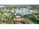 High-angle view of the property and its surroundings at 1920 Laurel St, Sarasota, FL 34236