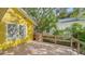 Wooden deck provides a relaxing outdoor space at 1920 Laurel St, Sarasota, FL 34236