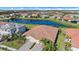 Property view showcasing house and community features at 2520 Avolet Ct, Bradenton, FL 34211
