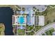 Community pool, clubhouse, and tennis/pickleball courts at 2520 Avolet Ct, Bradenton, FL 34211