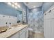 Clean bathroom with granite countertop and updated fixtures at 2520 Avolet Ct, Bradenton, FL 34211