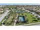 Community features an expansive green space with a pickleball court near the pool at 2520 Avolet Ct, Bradenton, FL 34211