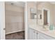 Bathroom with vanity and walk in closet at 3309 10Th W Ln, Palmetto, FL 34221