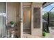 Convenient outdoor laundry room with access from the patio at 23095 Langdon Ave, Port Charlotte, FL 33954