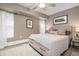 Large bedroom with plush bed and ample closet space at 23095 Langdon Ave, Port Charlotte, FL 33954