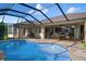 Relaxing pool and patio area, perfect for outdoor entertaining at 23095 Langdon Ave, Port Charlotte, FL 33954