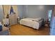 Bright bedroom with double bed and ample closet space at 4924 Live Oak Cir # 115, Bradenton, FL 34207