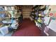 Organized storage room with shelving units and plenty of space at 4924 Live Oak Cir # 115, Bradenton, FL 34207